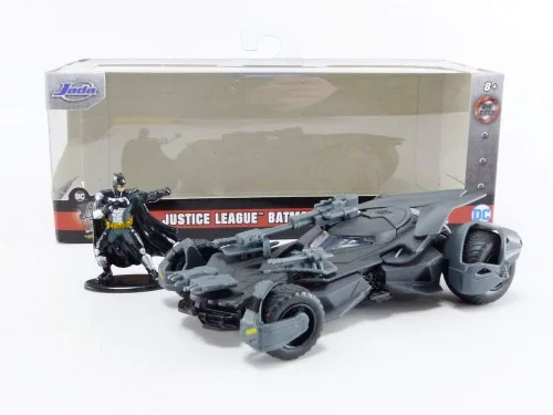 Miniatura 10 de Jada Juguetes DC Comics Justice League Batman & Batmobile 1:32 Die - Vehículo fundido con figura
