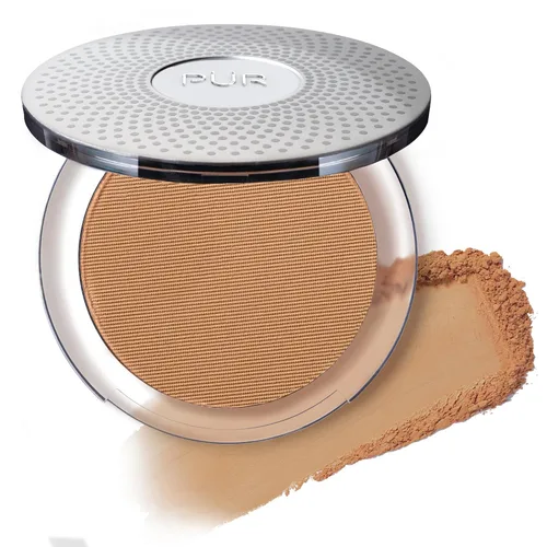 Miniatura 26 de PÜR MINERALS Base de Maquillaje Mineral Prensada 4 en 1 en Polvo con SPF 15 - Corrector y Compacto de Acabado en Polvo Prensado para Rostro - Base