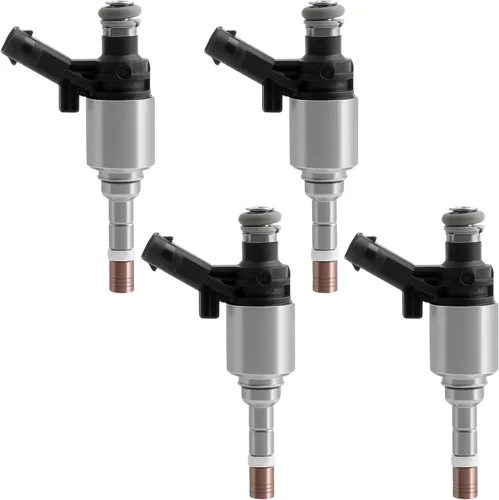 Miniatura 12 de SCITOO 4 piezas 4 agujeros Inyectores de combustible compatibles con 2001-2007 para Hyundai Elantra, 2007-2009 para Hyundai Santa Fe, 2006-2010