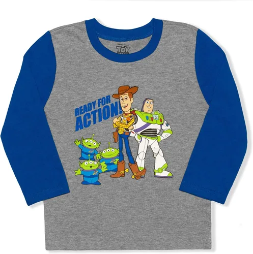 Miniatura 2 de Disney Toy Story Buzz Lightyear - Camisa y pantalón deportivo de manga larga para niños pequeños y pequeños