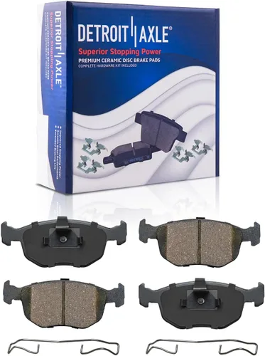 Miniatura 80 de Detroit Axle - Pastillas de Freno Delantero para Nissan Altima Maxima Sentra 350Z Cube Juke Versa INFINITI G20 G35 I30 I35 Suzuki SX4, Pastillas