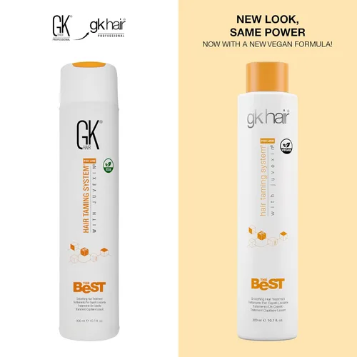 Miniatura 2 de GK HAIR El Mejor Tratamiento de Queratina Alisador Profesional Brazilian Blowout Complex para Cabello Sedoso y Suave Sin Frizz Alisado Temporal