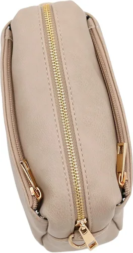 Miniatura 116 de FashionPuzzle Triple Zip Small Crossbody Bag