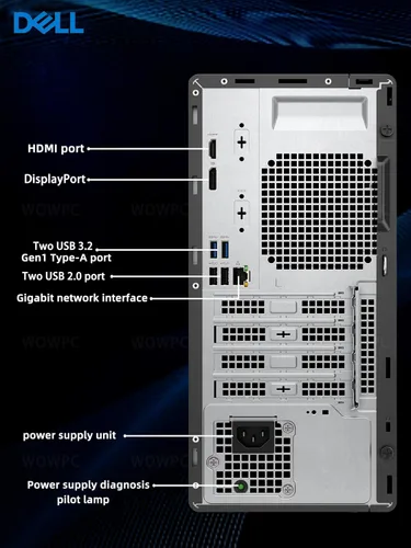 Miniatura 5 de Dell OptiPlex 3080 Torre de escritorio de negocios de tamaño completo, Intel Hexa-Core i5-10505 (Beat Core i7-8700B), 32 GB DDR4 RAM, 1 TB PCIe SSD