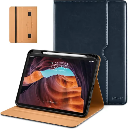 Miniatura 35 de DTTO Funda para iPad (A16) 11ª Generación de 11 Pulgadas 2025, Funda para iPad 10ª Generación de 10.9 Pulgadas 2022, Funda de Soporte Folio de Blanco