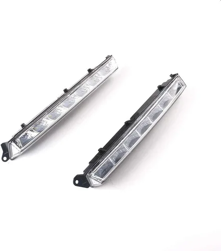 Miniatura 5 de Luz LED diurna antiniebla 1 par compatible con Mercedes Benz X164 GL320 GL350 GL450 GL550 ML63AMG X166 2007-2013 A1649060451 A1649060351