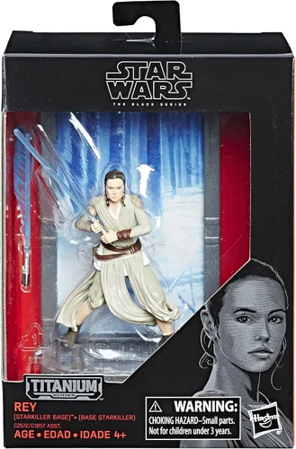 Miniatura 2 de Star Wars The Black Series Titanium Series Rey (Starkiller Base)