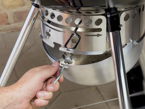 Miniatura 7 de Weber Original Kettle Premium - Parrilla de carbón, 22 pulgadas, color negro