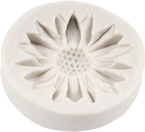 Miniatura 8 de Moldes de silicona de girasol, molde de fondant de flores de crisantemo para decoración de pasteles, decoración de cupcakes, caramelo de chocolate