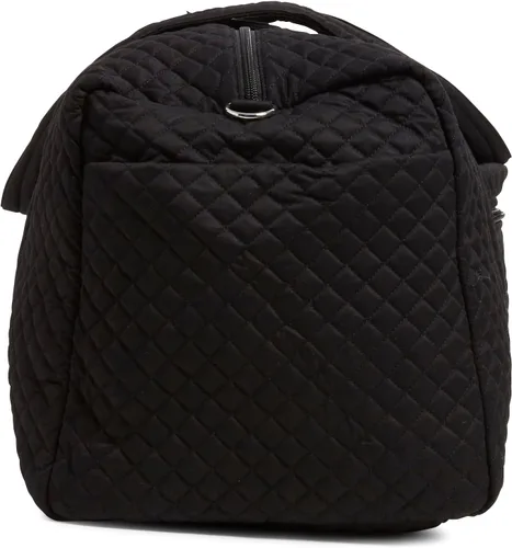 Miniatura 2 de Vera Bradley - Bolsa de viaje grande de algodón para mujer, Negro (True Black)