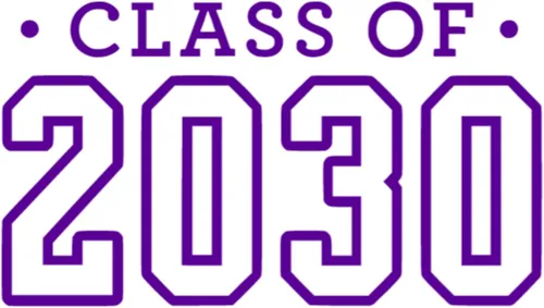 Miniatura 29 de Class of 2030 Iron On Decal, Senior Class Shirt Patch, Heat Transfer, HTV Graphic Tshirt Sticker, DIY Crafts, Pick Size Color, Iron-On Almost Gold