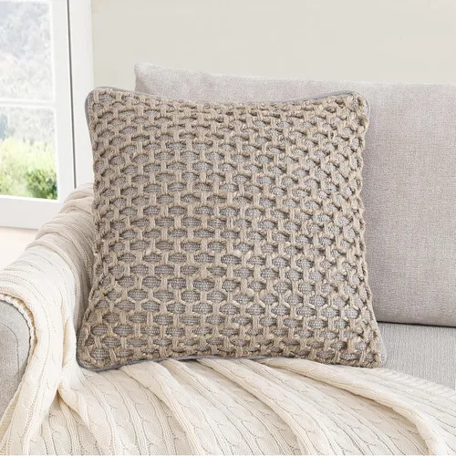 Miniatura 52 de Boho Living Jada Cojín Decorativo, Incluye Acento, Diseño Tejido Premium, Decoración de Sala de Estar, (1) Funda de Cojín de 20" x 20" con Relleno