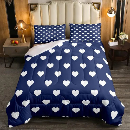 Miniatura 21 de Erosebridal Juego de edredón de robot tamaño Queen, juego de ropa de cama de decoración de robot espacial para dormitorio de niños y niños, juego