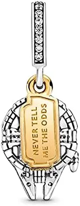 Miniatura 3 de LIGHTDOG Dijes de plata de ley 925 para pulseras Pandora, collar con colgante de circonita 5A, cuentas de joyería de regalo para el día de la madre