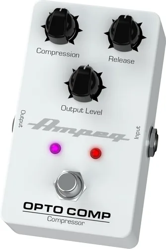 Miniatura 2 de Ampeg Opto Comp Pedal Compresor Bass Blanco, Opto-Comp