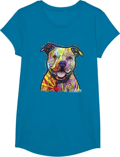 Miniatura 41 de Beware Of Pit Bulls, Dean Russo Pitbull Original - Camiseta para amantes de los perros, Negro