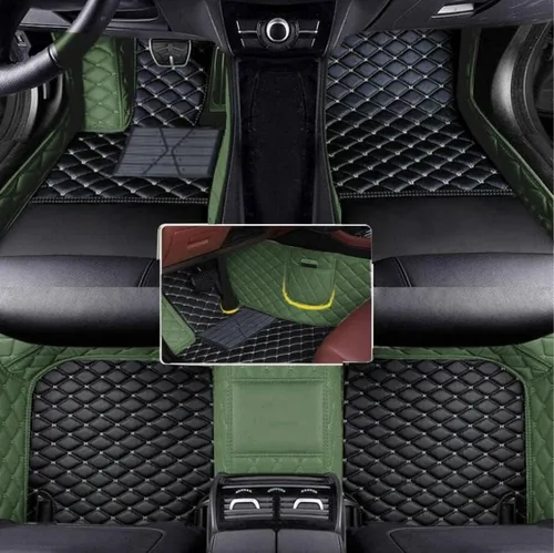 Miniatura 32 de Alfombrillas de cuero completas a medida para auto - Mejora el interior de tu vehículo con forros de piso específicos para vehículos - Perfectas