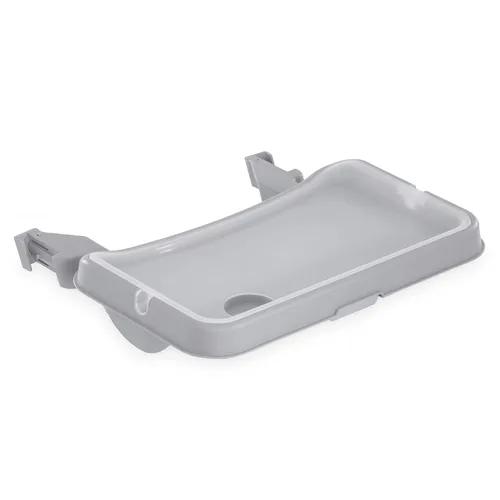 Miniatura 10 de hauck Alpha Bandeja de mesa antideslizante extraíble para silla alta con profundidad ajustable, compatible con crecimiento de madera Alpha+ y Beta+