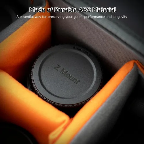 Miniatura 4 de Paquete de 2 tapas de lente trasera Nikon Z Mount y tapa de carrocería de repuesto para LF-N1 y BF-N1, compatible con cámaras sin espejo Nikon ZR