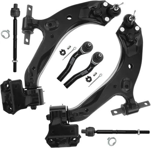 Miniatura 226 de Detroit Axle - Kit de extremo delantero para Chrysler 300 Dodge Charge Challenger 2011-2023, 2 brazos de control inferiores traseros 2 rótulas