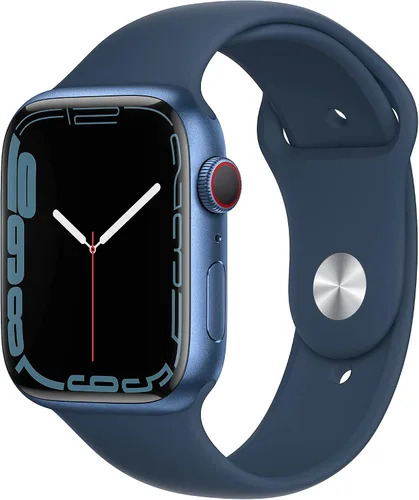 Miniatura 15 de Apple Watch - Serie 7 [GPS 41mm] Reloj inteligente con caja de aluminio azul con correa deportiva azul abismo. Rastreador de actividad física