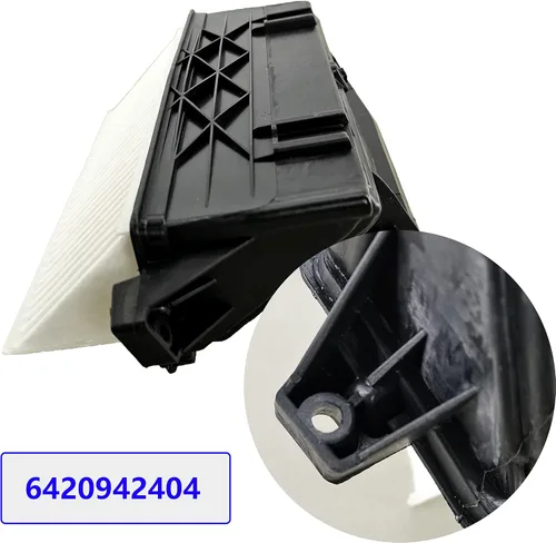 Miniatura 5 de Juego de Filtros de Aire Compatible con Mercedes-Benz ML350 ML320 GL350 GLE350D GLS350D S350 Par Izquierdo y Derecho Reemplazo 6420940000