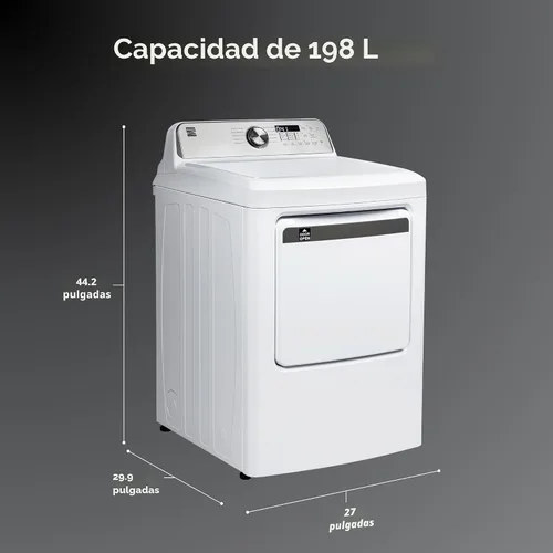 Miniatura 2 de Secadora eléctrica de carga frontal Kenmore de 7.0 pies cúbicos - con protector para reducir arrugas y estática - Secado con sensor inteligente