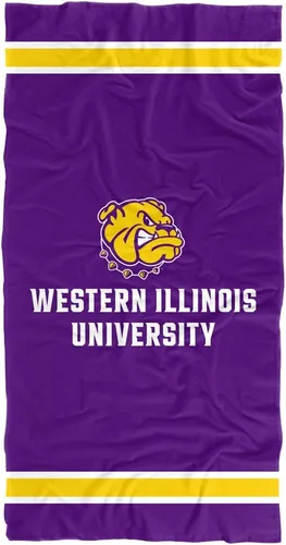 Miniatura 42 de LOGOVISION Manta Abilene Christian University, 30 x 60 pulgadas, logotipo primario CottonFront/PolyBackBeachTowel