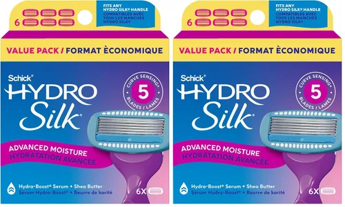 Miniatura 11 de Schick Hydro Silk - Recambios de cuchillas hidratantes para mujer con colgador de ducha, 4