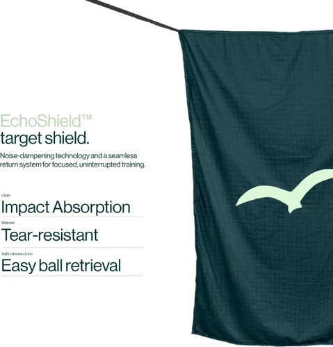 Miniatura 4 de BirdiePro® - Red de práctica de golf American Pro, red de golf resistente de 10 x 7 pies con objetivo EchoShield™ y red FlexWeave™, patio trasero
