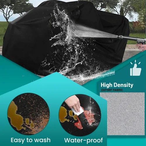 Miniatura 3 de QYMOTO Cubierta para ATV, Cubierta grande para ATV XL 2-UP, Universal para 4 ruedas Quad Durable Impermeable al Aire Libre Protección Completa