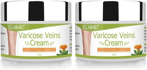 Crema para venas varicosas para piernas – Mejora la circulación sanguínea, reduce las venas de araña y la pesadez, alivia la flebitis venas Trata