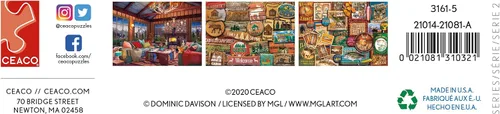 Miniatura 8 de Ceaco - Rustic Lodge - Cozy Fire - Rompecabezas de 1000 piezas, 27 x 20