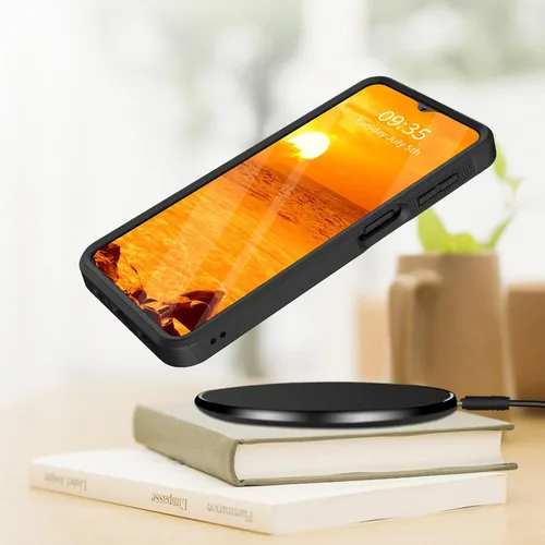 Miniatura 7 de Funda para Pixel 6A, Híbrida de Doble Capa de Servicio Pesado Resistente a Prueba de Golpes PC Duro + Funda Protectora de Silicona Suave para Google