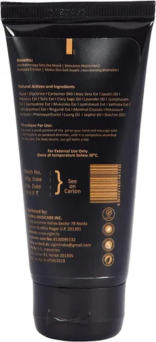 Miniatura 5 de Drop Vigini Natural Hammer King Long Time Gel Crema Gel Masculino Fuerza Aumento Energía Resistencia Potencia Retraso Tiempo Sensual Masaje Titán