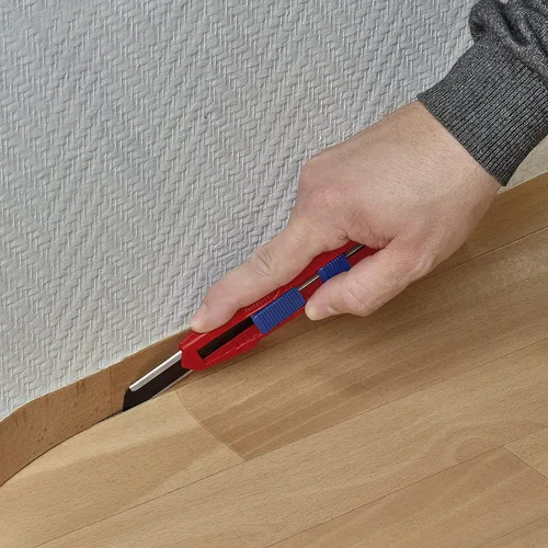 Miniatura 19 de KNIPEX Tools CutiX Cuchillo universal a presión, 6-1/2 pulgadas, rojo/azul