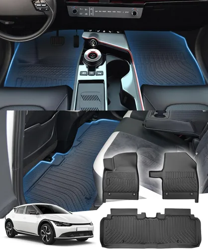 Miniatura 25 de Sunsdrew Alfombrillas TPE para todo tipo de clima, ajuste personalizado para Subaru Crosstrek 2018-2023/Impreza 2017-2023, negro, juego de 4 piezas