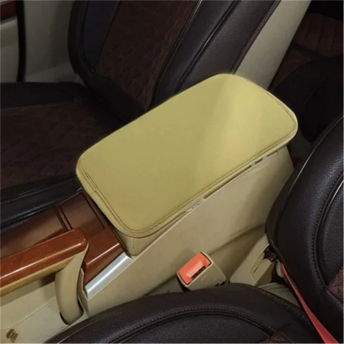 Miniatura 7 de Funda para consola central de coche, universal, de cuero sintético, reposabrazos para auto, protector de reposabrazos de consola central, apto