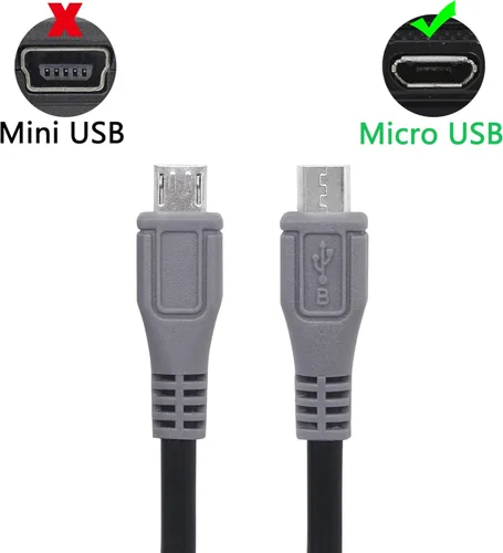 Miniatura 3 de CERRXIAN Cable adaptador USB micro macho a micro macho OTG (3.3 ft)