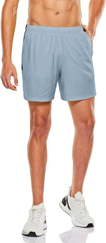 Miniatura 2 de TSLA Men's Active Running Shorts, Training Exercise Workout Shorts, Quick Dry Gym Athletic Performance Shorts with Pockets