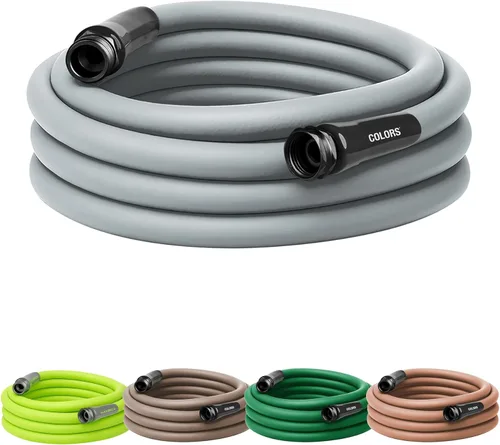 Miniatura 18 de Flexzilla - Manguera de jardín de uso general de 5/8 pulgadas x 15 pies, manguera de agua ligera para todo tipo de clima, resistente y flexible