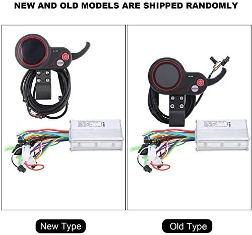 Miniatura 7 de Controlador de scooter eléctrico, controlador de motor sin escobillas, 36V-48V 250W-350W con pantalla de palanca de cambios