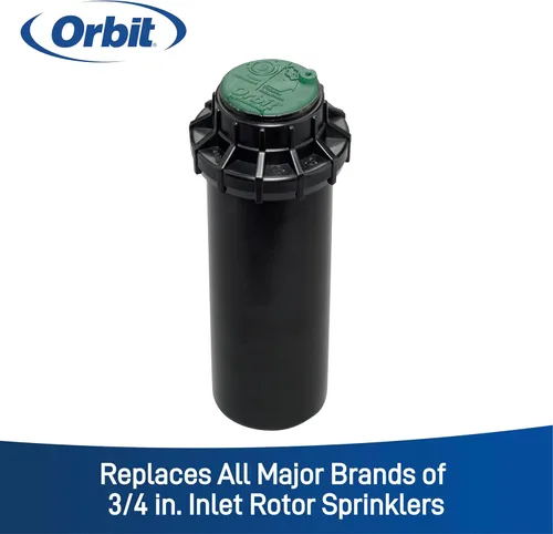 Miniatura 12 de Orbit Voyager II - Rociador profesional con rotor de accionamiento por engranaje emergente, entrada de 3/4 pulgadas, patrón ajustable de 40-360°