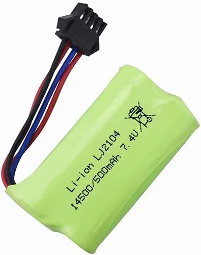Miniatura 6 de 2 unids 7.4 V 500 mAh batería de litio para EC16 control remoto Off Road piezas de batería de litio del coche