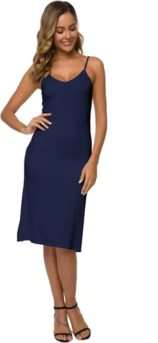 Miniatura 8 de Vestido largo con tirantes delgados para mujer