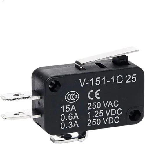 Miniatura 4 de HEXEH Interruptor de límite Micro Interruptores de viaje de límite de contacto plateado autorreset momentáneo V-15 V-151 V-152 V-153 V-154 V-155