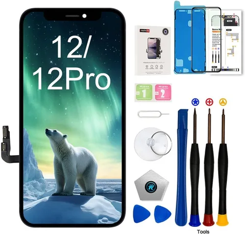Miniatura 26 de EFAITHFIX para iPhone 11 Reemplazo de pantalla LCD de 6.1 pulgadas, ensamblaje de marco, pantalla LCD y digitalizador de pantalla táctil 3D con kit