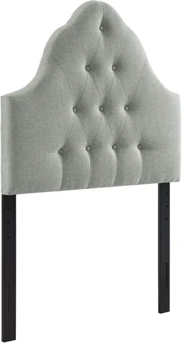 Miniatura 9 de Modway Sovereign Cabecero doble tapizado con botones, Madera Gris
