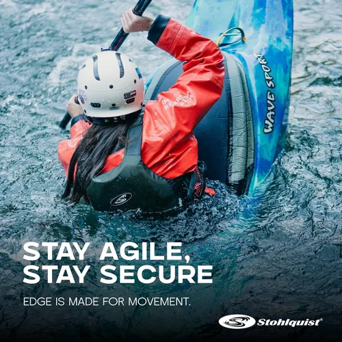 Miniatura 6 de Stohlquist Chaleco salvavidas Edge para adultos y niños, aprobado por la Guardia Costera de Estados Unidos, nivel 70N, para aguas bravas, kayak, SUP