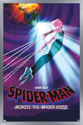 Miniatura 10 de Trends International Marvel Spider-Man: Across The Spider-Verse - Póster de pared de una hoja de Gwen Stacy, 22.37 x 34.00 pulgadas, impresión